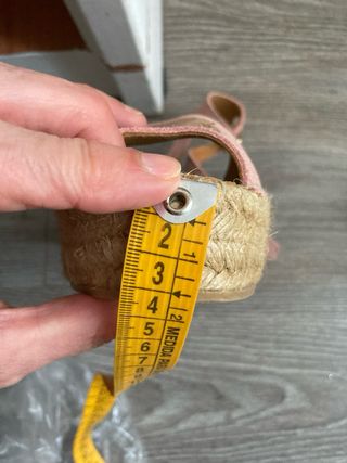 Alpargatas Maretas Talla 39 con etiqueta