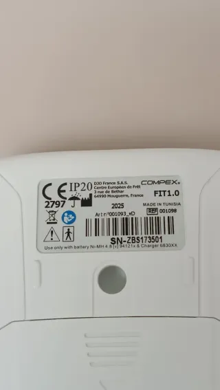 Compex Fit 1.0 Electroestimulador B1Y6790