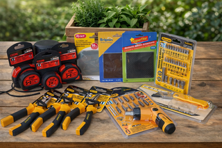 Lote herramientas bricolaje y hogar nuevas