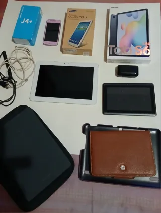 Lote Samsung: Tab S6 Lite, J4+, Tab 3
