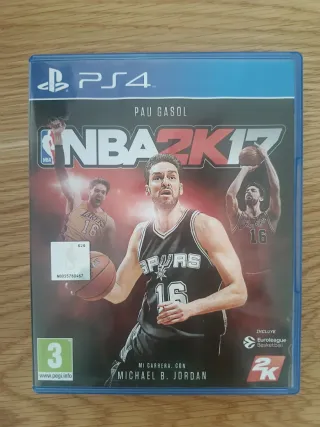 NBA 2K17 PS4 + NBA 2K21 PS4