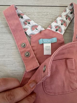 Mono corto niña Obaibi 18 meses