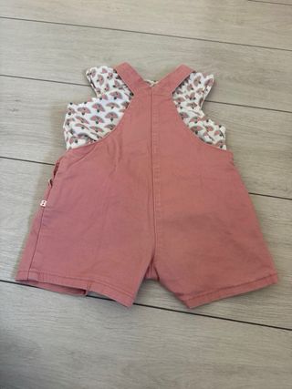 Mono corto niña Obaibi 18 meses