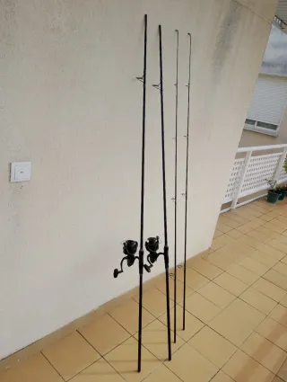 Cañas de Carpfishing Xtreme 500 (Con carretes)