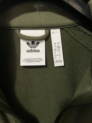 Chaqueta Adidas Originals Verde y Blanca