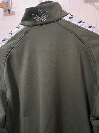 Chaqueta Adidas Originals Verde y Blanca