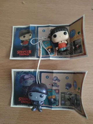 Figuras Stranger Things Kinder Sorpresa
