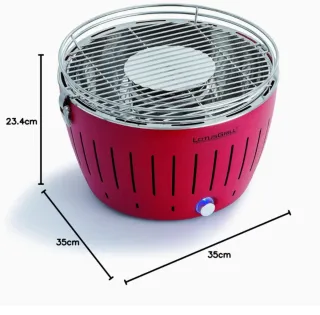 LotusGrill G-RO-34 Barbecue a Carbone Senza Fumo