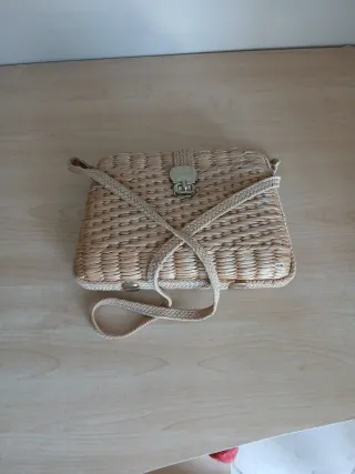 Borsa paglia vintage