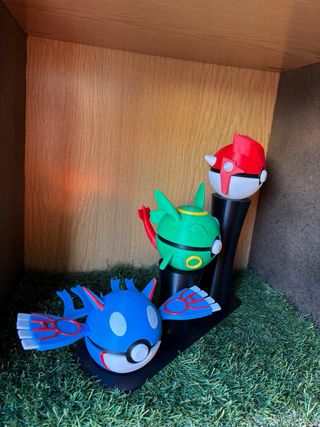 Pokeballs Legendarias Kyogre, Rayquaza, Groudon