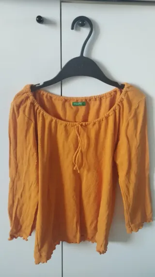 Maglia United Colors of Benetton arancio/senape