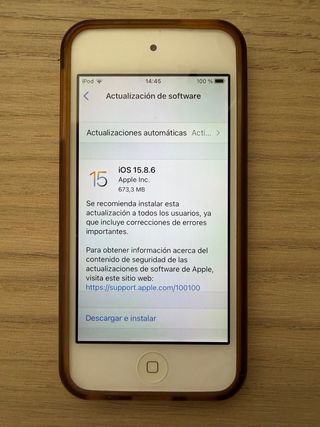 iPod Touch 7ª Gen 32GB Dorado