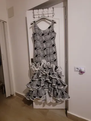 Vestido de flamenca con volantes