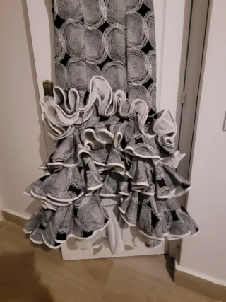 Vestido de flamenca con volantes