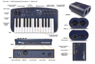 M-Audio MidAir 25 Teclado Controlador MIDI