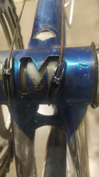 Bicicleta Massi Cromovelato grabada .