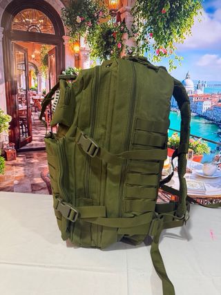 Mochila Táctica Militar 50L Verde trekking