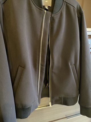 Chaqueta hombre como nueva H&M negra
