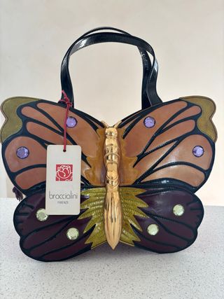 Borsa Braccialini Linea Temi TEMA FARFALLA Grande