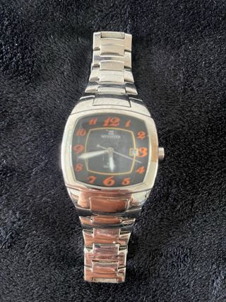 Reloj MINISTER Acero Negro