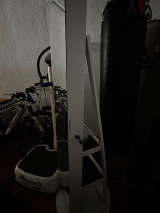 Mueble joyero con espejo, luz  led y giro 360°