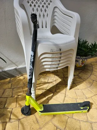 Patinete freestyle color verde