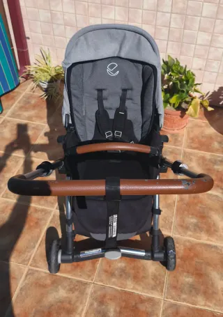 Silla de paseo Jane minnum gris