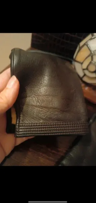 Guantes piel vintage