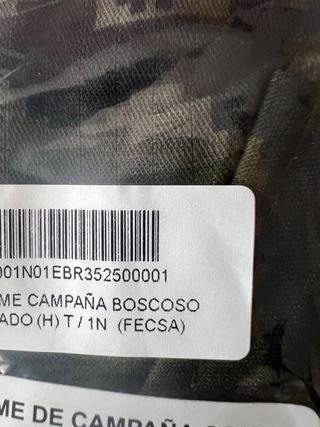 2 Uniformes de campaña boscoso 1N nuevo y chandal