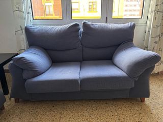 2 piezas de Sofá azul
