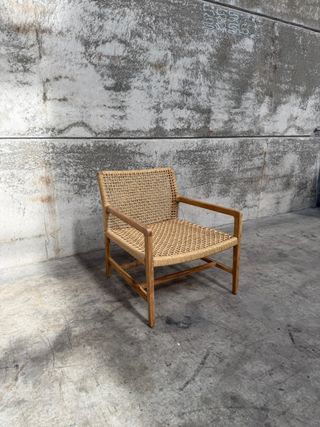 Sillón Sabolla de madera maciza de teca