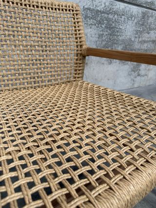 Sillón Sabolla de madera maciza de teca