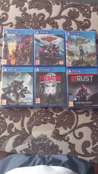 Pack 6 Juegos PS4