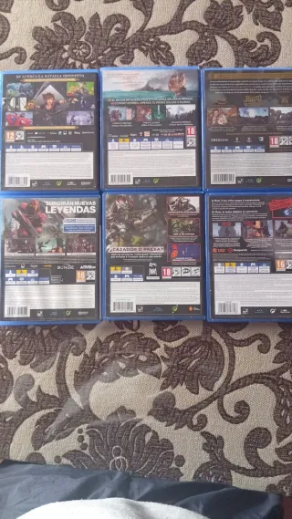 Pack 6 Juegos PS4