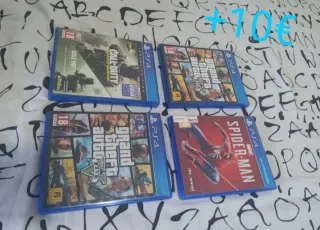 PS4 Slim 500GB+10Juegos+Mando.En Buen Estado