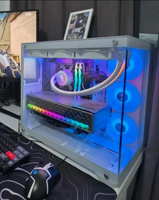 Torre PC Mars Gaming MCV4 XXL E-ATX Cristal Blanco