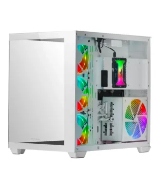 Torre PC Mars Gaming MCV4 XXL E-ATX Cristal Blanco