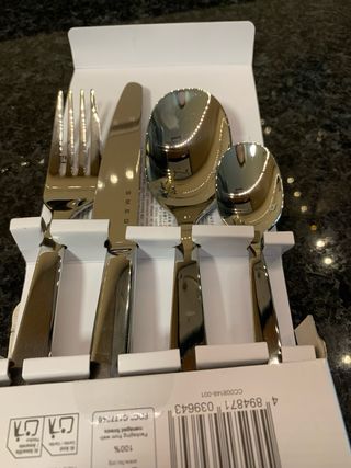 Faqueiro Smeg 4 Peças Prata