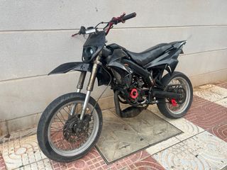Derbi Senda Supermotard Negra