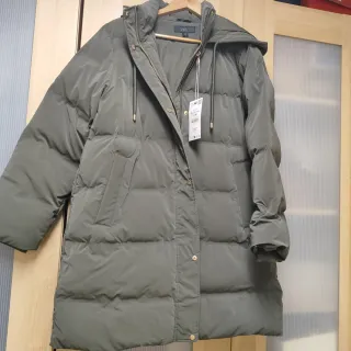 Anorak Zara Verde Talla XL