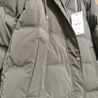 Anorak Zara Verde Talla XL