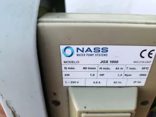 Bomba de agua NASS 1000W