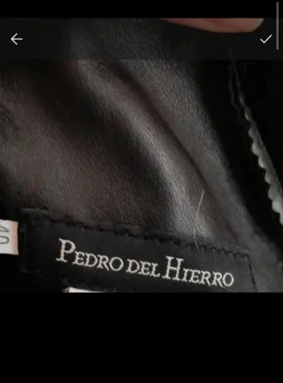 Chaquetón ante Pedro del Hierro