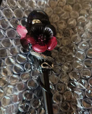 Varita Mágica Bruja para disfraz, dos modelos.