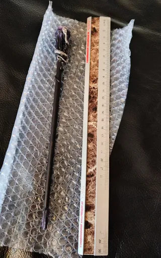 Varita Mágica Bruja para disfraz, dos modelos.