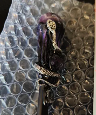 Varita Mágica Bruja para disfraz, dos modelos.