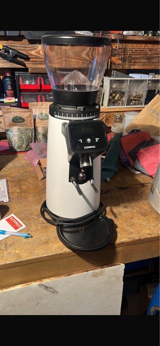 Compak i3 Pro Blanco Molinillo Café