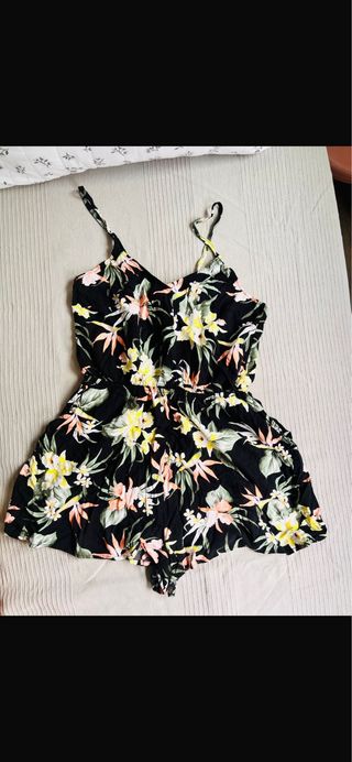 Mono corto estampado floral