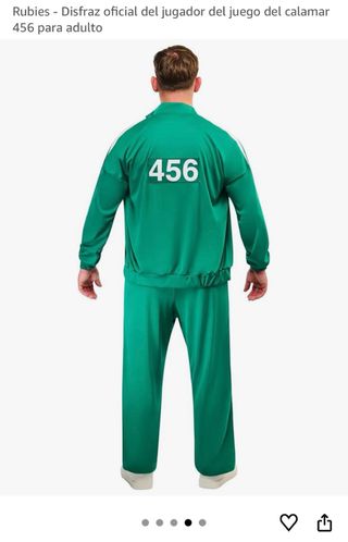 Disfraz oficial El Juego del Calamar 456