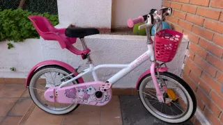 Bicicleta Infantil Btwin Rosa